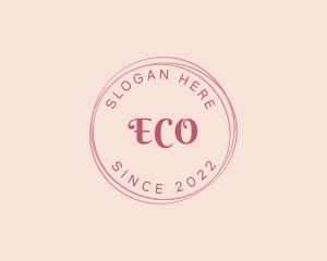 Pink - Pink Feminine Circle logo design