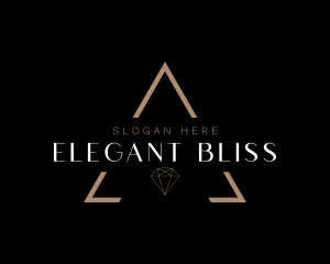 Minimalist Elegant Fashion Diamond Logo