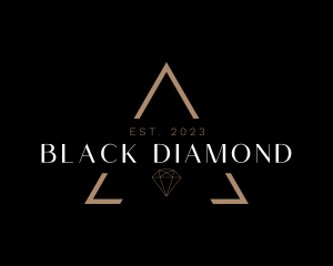 Minimalist Elegant Fashion Diamond logo design