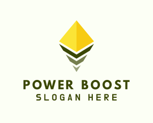 Pyramid Solar Power logo design