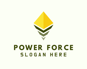 Pyramid Solar Power logo design