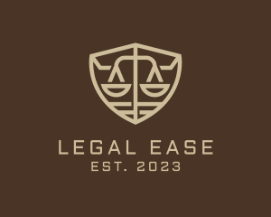 Law Legal Scale logo design