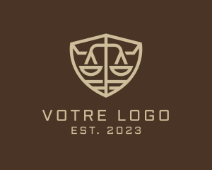 Law Legal Scale logo design