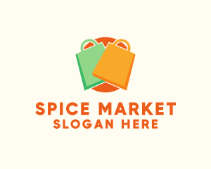 Retail Market Bag  logo design