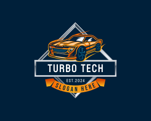 Turbo - Car Automotive Mechanic logo design