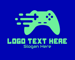 Cyberspace - Online Gaming Console logo design