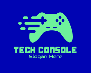 Console - Online Gaming Console logo design