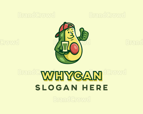 Healthy Avocado Drink Logo