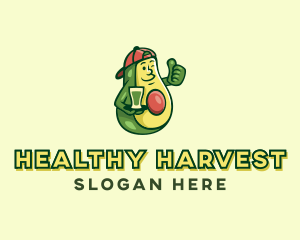 Nutrition - Healthy Avocado Drink logo design