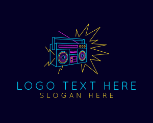 radio station logo templates