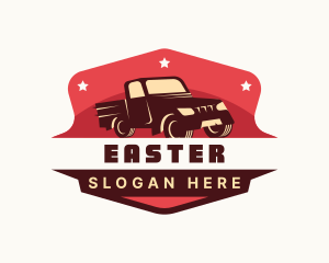 Pickup - Pickup Truck Mechanic logo design