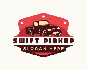 Pickup - Pickup Truck Mechanic logo design