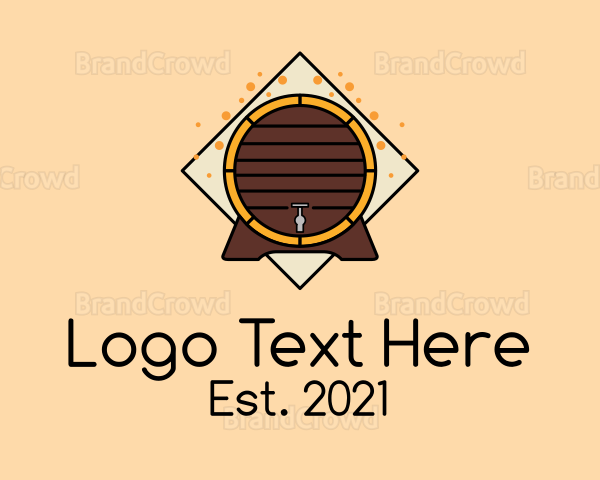 Beer Barrel Badge Logo