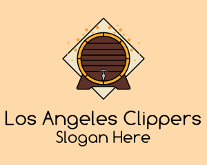 Beer Barrel Badge  Logo