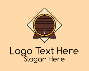 Beer Barrel Badge  Logo