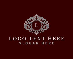 Expensive - Decorative Floral Hotel logo design