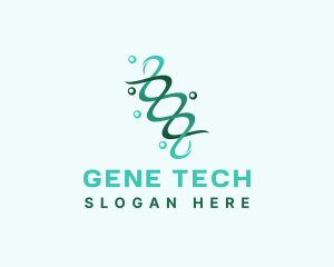 Genetics - DNA Bioscience Laboratory logo design