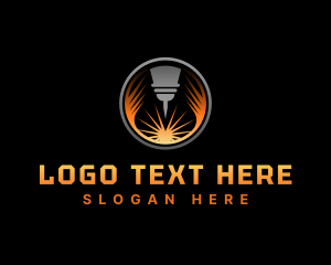 Machine - Mechanical Welding Machine logo design