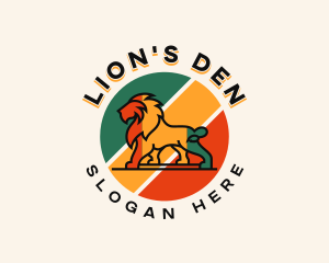 Jamaican Wild Lion logo design