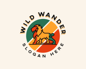 Jamaican Wild Lion logo design