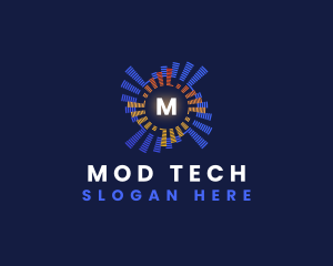 Tech Motion Programming logo design