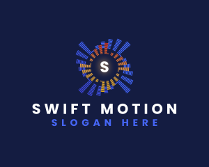 Motion - Tech Motion Programming logo design