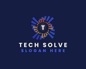 Tech Motion Programming logo design