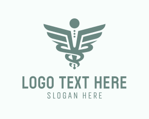Drug Store - Aesculapius Medical Pharmacy logo design