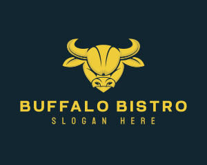 Wild Buffalo Steakhouse logo design