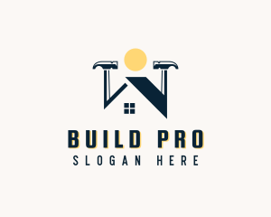 Home - House Hammer Construction logo design