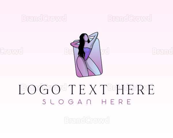 Female Beauty Body Logo