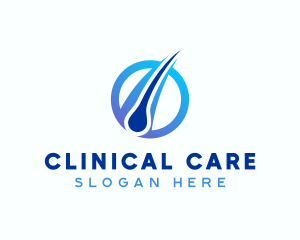 Hair Dermatologist Clinic  logo design