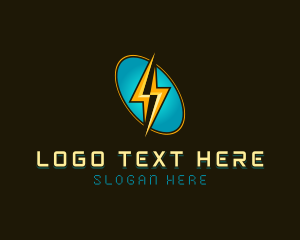 Lightning Bolt Voltage logo design