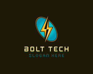 Lightning Bolt Voltage logo design