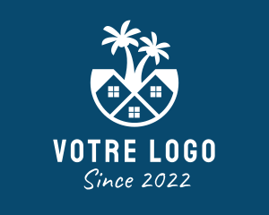 Vacation - Beach House Realtor logo design