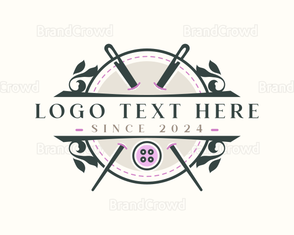 Needle Tailoring Boutique Logo