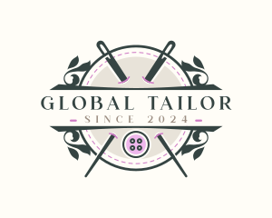 Needle Tailoring Boutique logo design