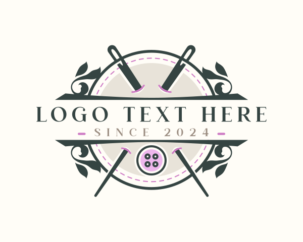 Yarn - Needle Tailoring Boutique logo design