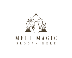 Magic Mushroom Organic logo design