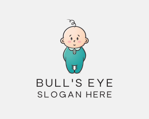 Cute Baby Infant logo design