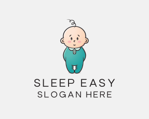 Cute Baby Infant logo design