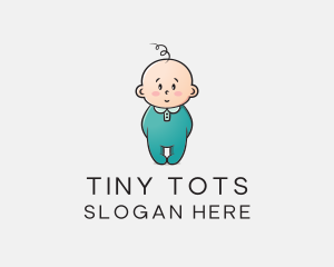 Baby - Cute Baby Infant logo design