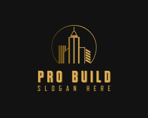 Building Property Broker logo design