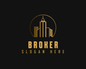 Building Property Broker logo design