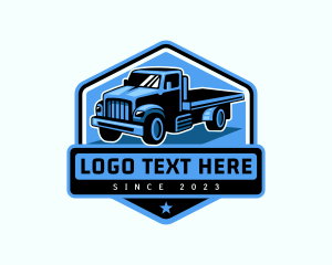 Haulage - Truck Automotive Forwarding logo design