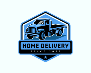 Truck Automotive Forwarding logo design