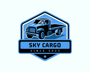 Truck Automotive Forwarding logo design