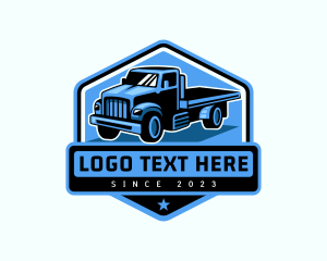 Trailer - Truck Automotive Forwarding logo design