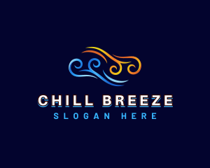 Cooling Heating Energy logo design