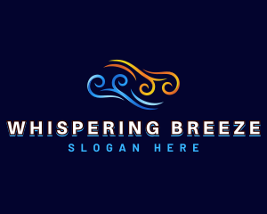 Cooling Heating Energy logo design